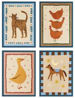 Animals Set of 4 Prints