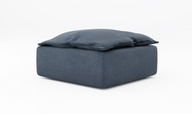 Cloud Haven Footstool - High Quality Upholstery - Square