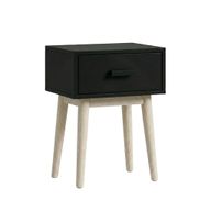 Alba Bedside Table With 1 Drawer & Slanted Legs