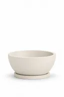 Orbit Bowl Fiberglass Planter