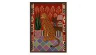 Amber Tiger Wall Art