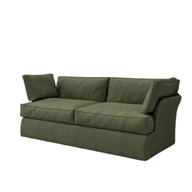 Plush 2 Seater Sofa With Beech Wood Frame
