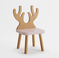 Reindeer Chair In Beech\Pine Wood