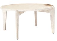 Tango Side Table Small - Beech & Oak Wood - Round