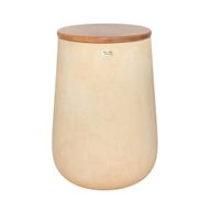 Sia Table Top Planter Concrete  With Storage Space