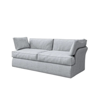 Plush 2 Seater Sofa With Beech Wood Frame