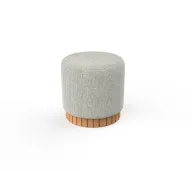 Rain Round Ottoman