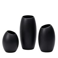 Edge Trio Fiberglass Planter Set
