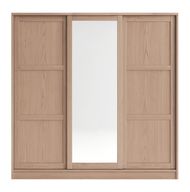 Barn Sliding Wardrobe With Mirror