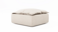 Cloud Haven Footstool - High Quality Upholstery - Square