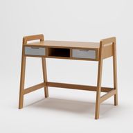 Eska Desk - Adjustable Height With 2 Drawers & 1 Shelf