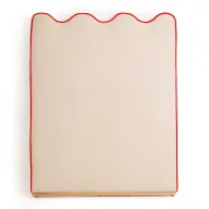 ظهر سرير موج بتحديد علي الأطراف