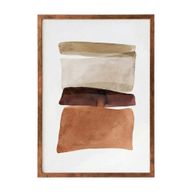 لوحة تجريدية مطبوعة ريمال