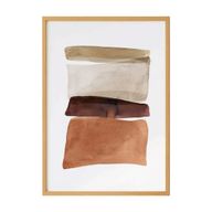 لوحة تجريدية مطبوعة ريمال