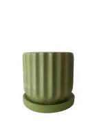 Ribbed Pot