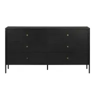 Le Noir Chest Of Drawers - Solid Oak Wood & Oak Veneer