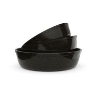 3-Pieces Terynova Granite Tray Set
