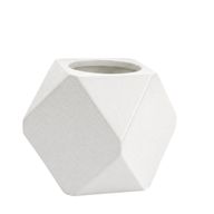Hexa Fiberglass Planter Pot
