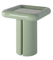 Bare Fiberglass Side Table