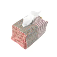 غطاء علبة مناديل منسوج يدويًا