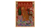 Amber Tiger Wall Art