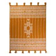 سجادة كليم مراكش مع شراشيب يدوية الصنع