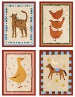 Animals Set of 4 Prints