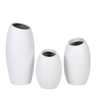 Edge Trio Fiberglass Planter Set
