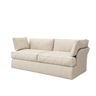 Plush 2 Seater Sofa With Beech Wood Frame