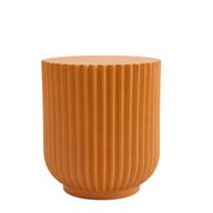 Stria Fiberglass Side Table