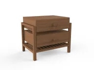 Storm Commode – Natural Wood Chest of Drawers
