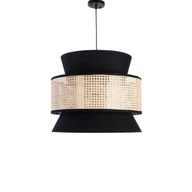 boho rattan pendant lamp BL19