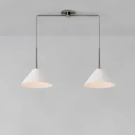 نجفة باللونين الفضي والأبيض - YL772