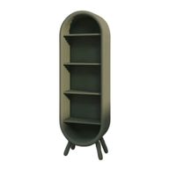 رف أولي - تخزين بيضاوي لغرف الأطفال