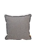 Coconut Grove (P) Cushion (Black X Ivory)