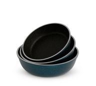 3-Pieces Terynova Granite Tray Set