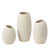 Edge Trio Fiberglass Planter Set
