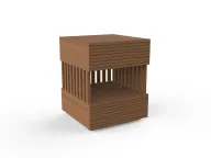 Clay Commode – Natural Wood Nightstand