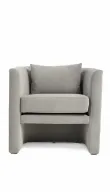 Barrel Upholstered Armchair