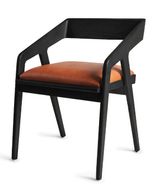 Zok Dining Chair – Solid Wood Frame With Upholstered Seat