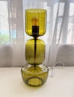 Abbey Glass Table Lamp