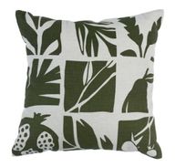 Khudra Hand-Printed Linen Cushion