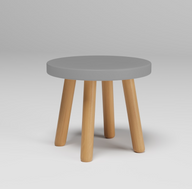 Simple Round Chair In Pine Wood