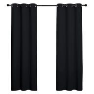 Cartela Thermal Insulated Blackout Room Darkening Grommet Curtains - 1 Panel
