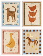 Animals Set of 4 Prints