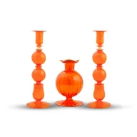 Candlesticks, & Vase
