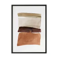 لوحة تجريدية مطبوعة ريمال