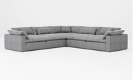 Sink-Down Corner Sofa