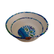 Ramadan Blue Khayamiya Bread Basket