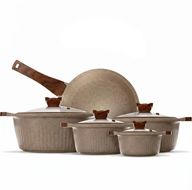 Die-Cast 9-Piece Granite Cookware Set